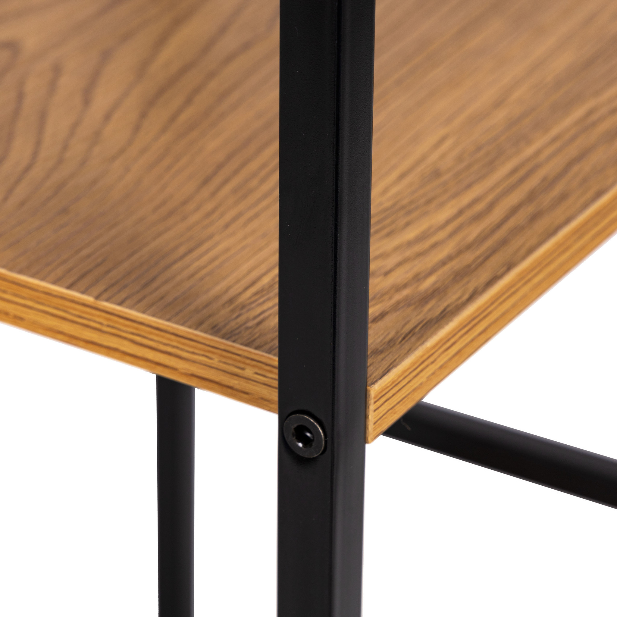 Schappenkast - industriële kast - 80x29x23,5 cm - 3 planken