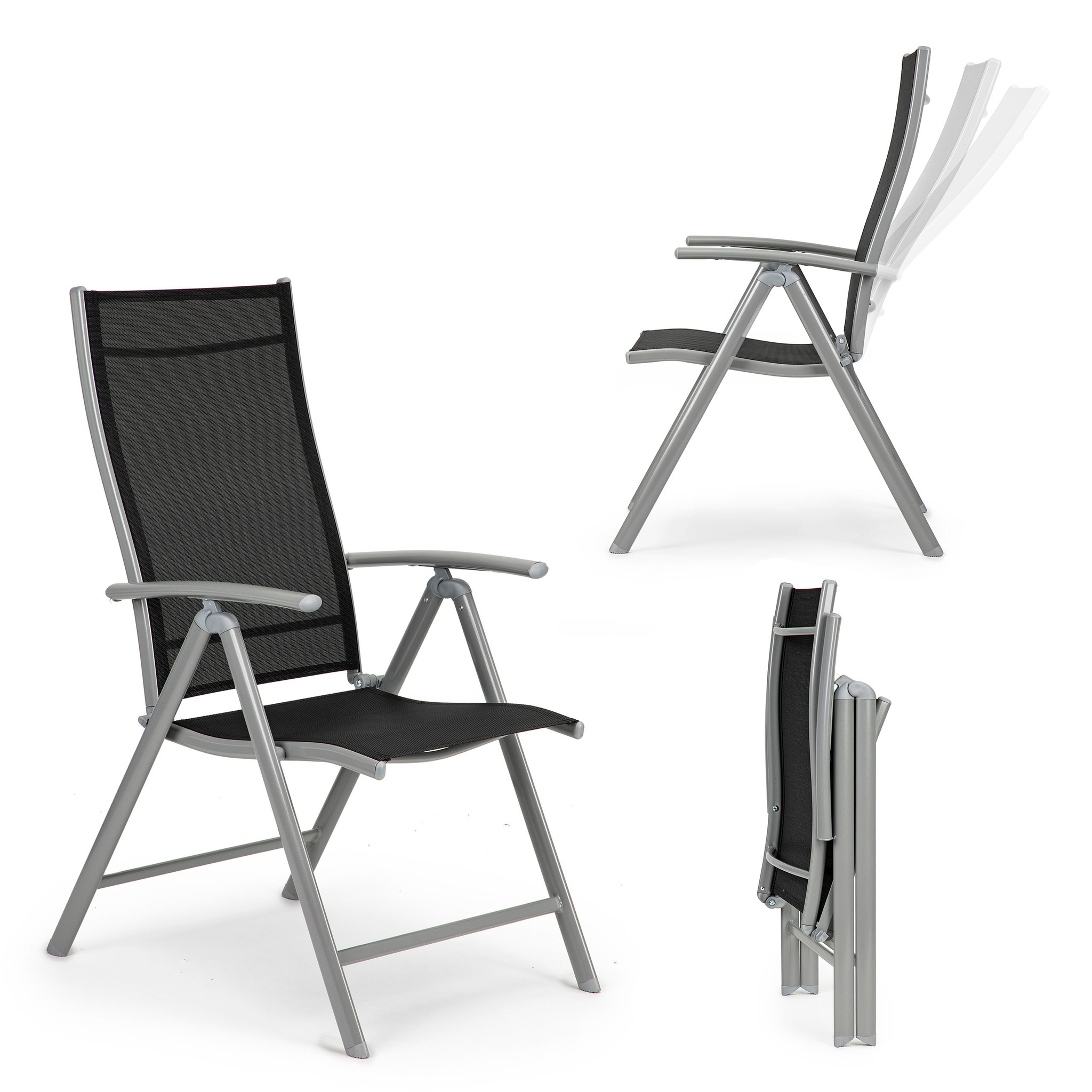 Tuintafel - eettafel - glazen tuinset - 6 personen