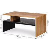 Salon tafel - lage tafel - funcioneel - modern