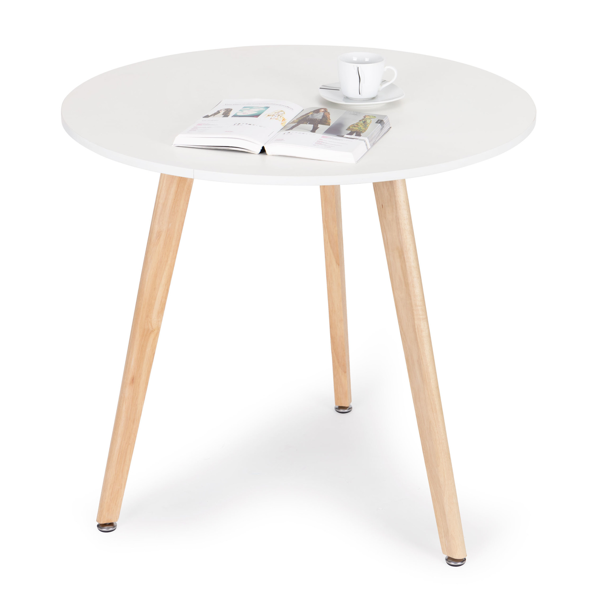 Ronde tafel - koffie tafel - scandinavische stijl - 80 cm