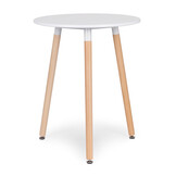 Ronde tafel - koffie tafel - scandinavische stijl - 60 cm
