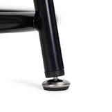 Salontafel - industriële salontafel - rond en modern