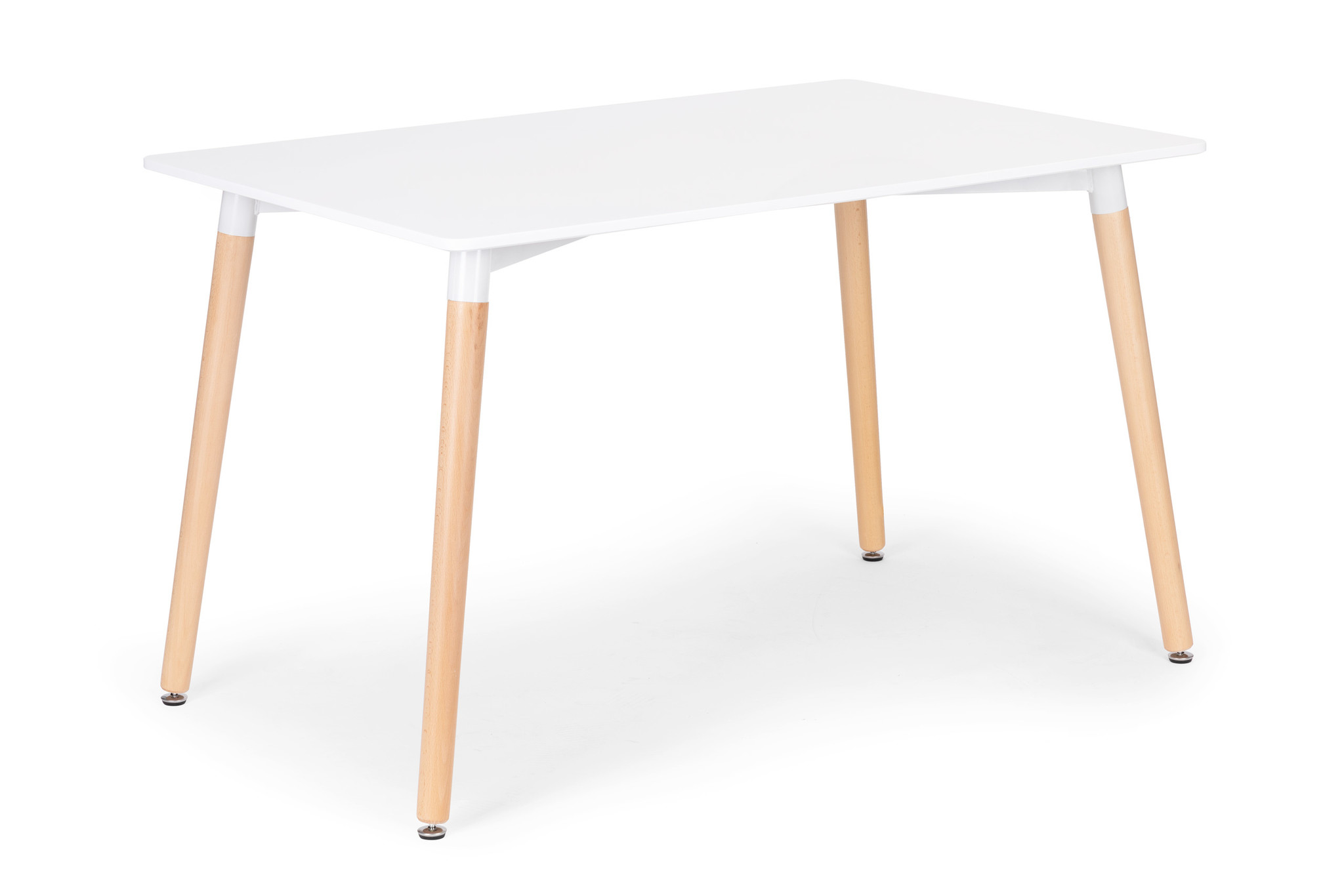 Rechthoekige tafel - koffie tafel - scandinavische stijl - wit