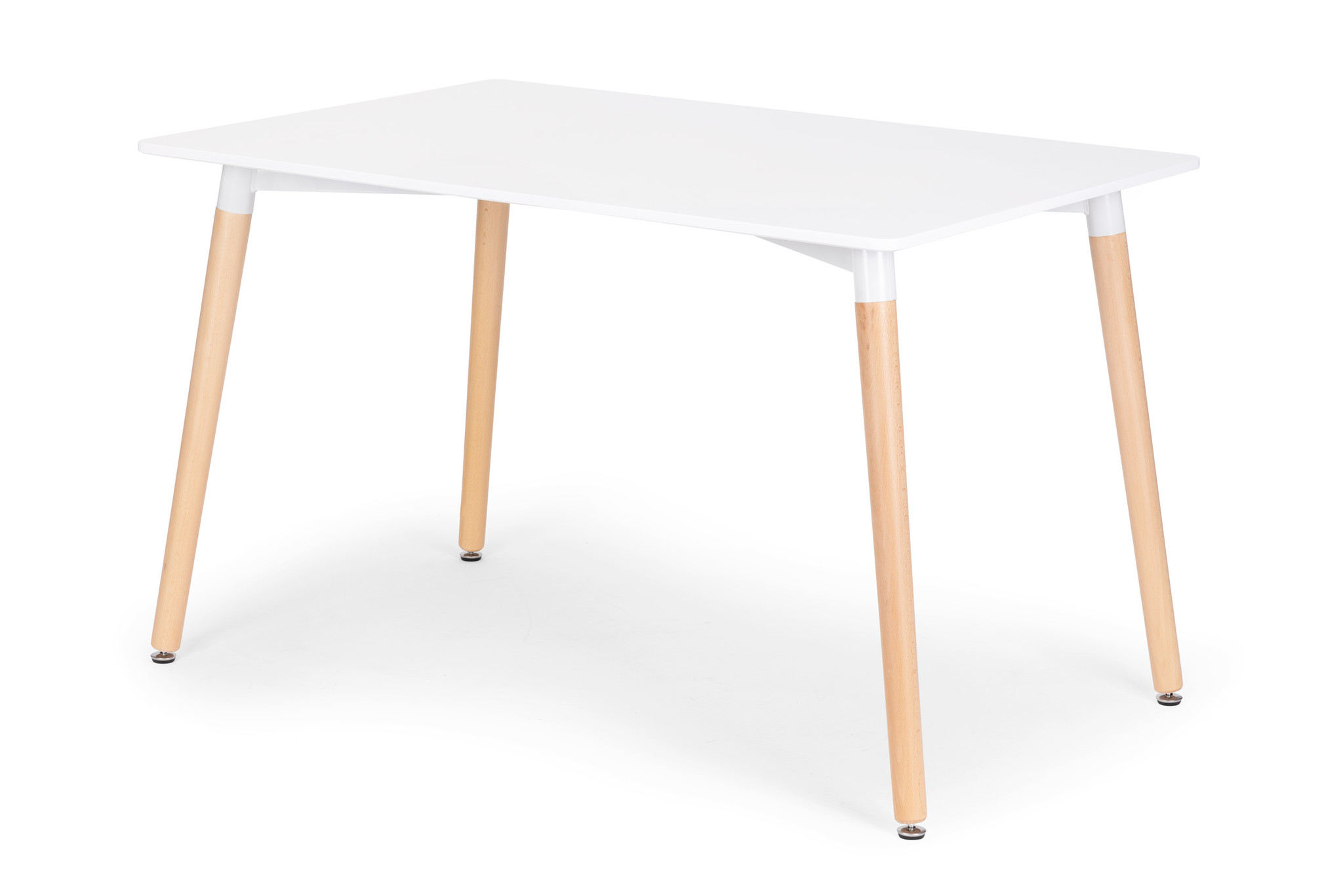 Rechthoekige tafel - koffie tafel - scandinavische stijl - wit