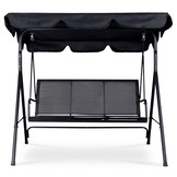 Tuinschommel - verstelbaar dak - voor 3 personen