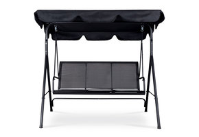 Tuinschommel - verstelbaar dak - voor 3 personen
