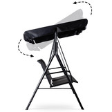 Tuinschommel - verstelbaar dak - voor 3 personen