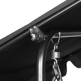 Tuinschommel - verstelbaar dak - voor 3 personen