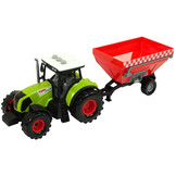 Tractor speelgoed - met sproeier, oplegger en drie trekkers