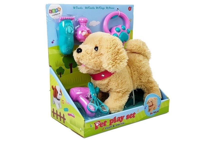 Knuffelhond - pluche hond - accessoires