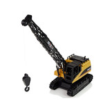 RC hijskraan - met licht en geluid  - 20X12X40 cm - zwart