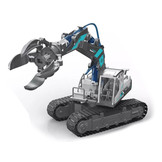 Caterpillar - graafmachine speelgoed - 6 in 1 zelf bouwpakket