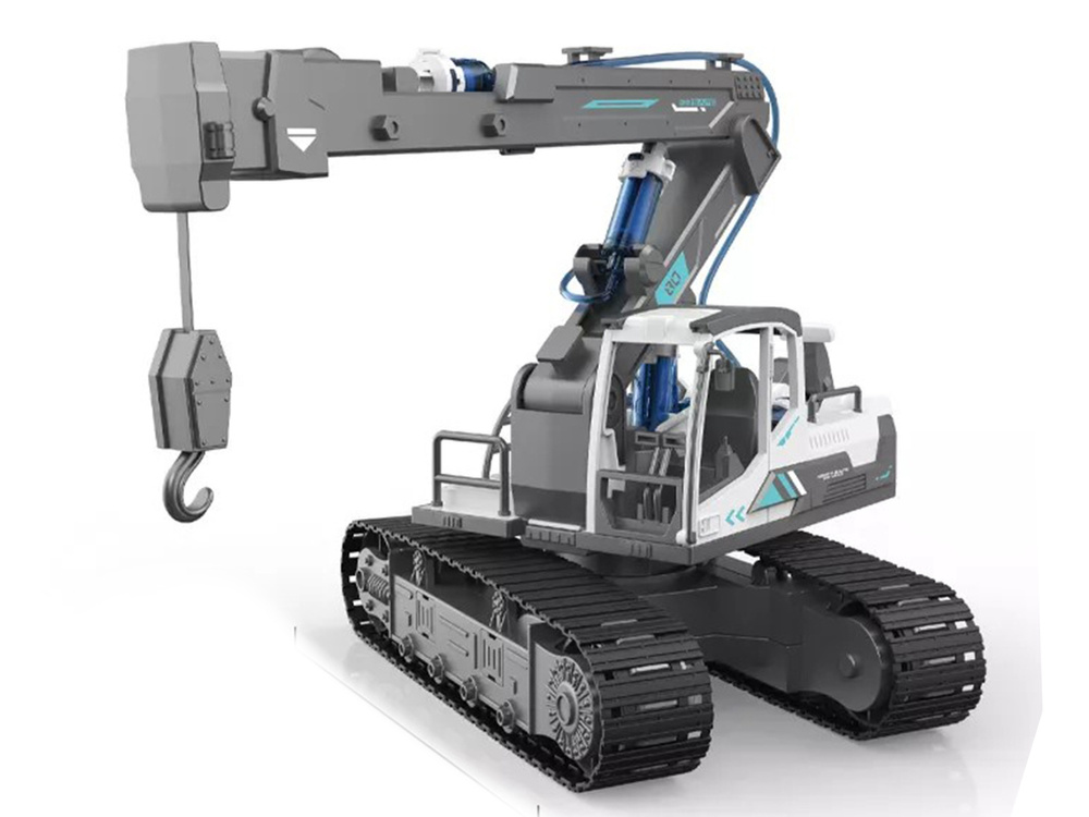 Caterpillar - graafmachine speelgoed - 6 in 1 zelf bouwpakket