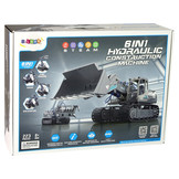 Caterpillar - graafmachine speelgoed - 6 in 1 zelf bouwpakket