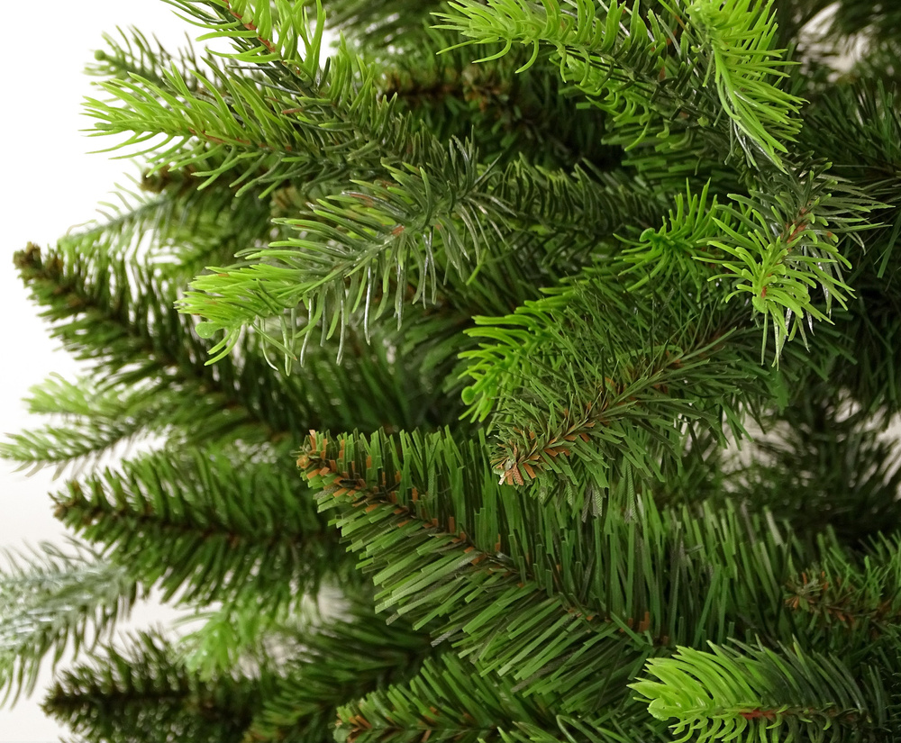 Kunstkerstboom - tweedelig - 75x250 cm - groen