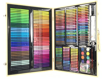 Tekenkoffer - palet - 251 elementen - opvouwbaar