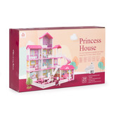 Poppenhuis - poppenhuis met meubels - met LED