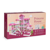 Poppenhuis - poppenhuis meubels - complete set - met led