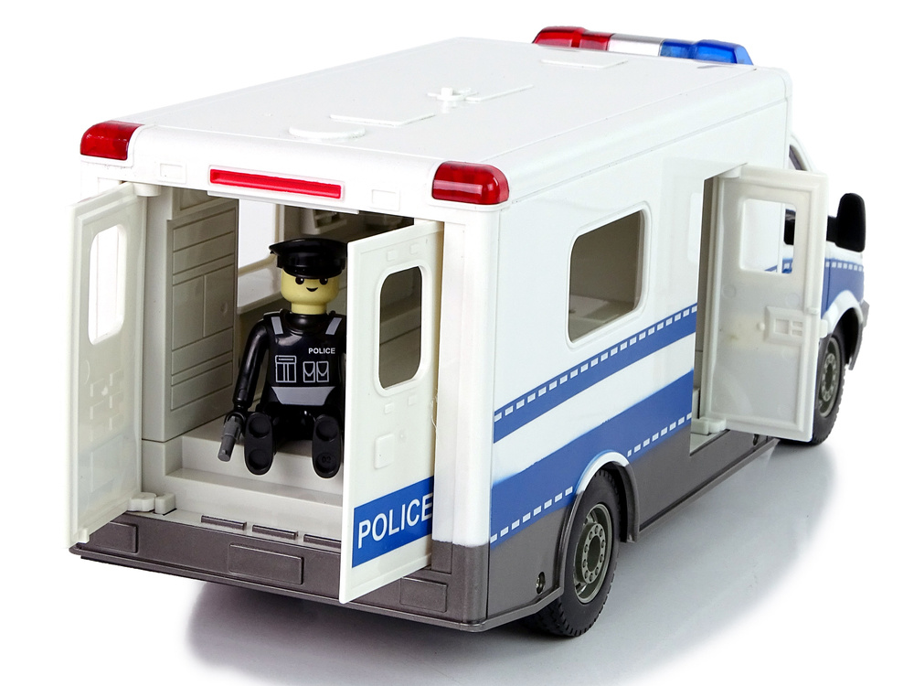 RC politieauto - sirene geluid en verlichting - blauw