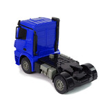 Mercedes - rc tankwagen - motorgeluid & verlichting - blauw