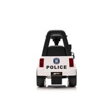 Loopauto - politie thema - 62x29x43 cm - wit