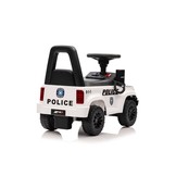 Loopauto - politie thema - 62x29x43 cm - wit