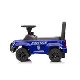 Loopauto - politie thema - 62x29x43 cm - blauw