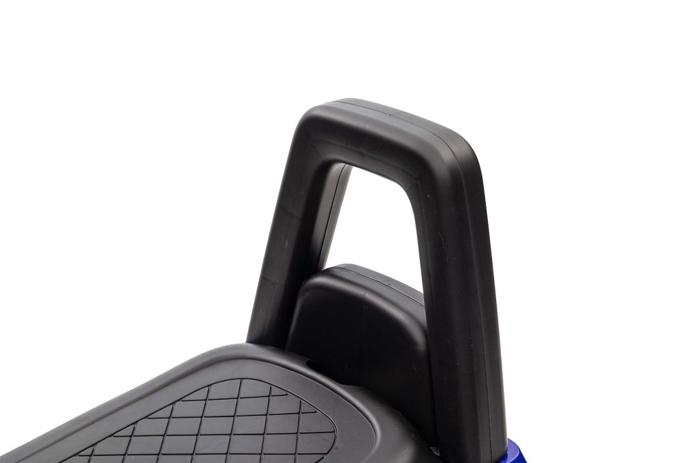 Loopauto - politie thema - 62x29x43 cm - blauw