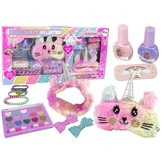 Make-up set - met hoofdband, nagellak, haarelastiekjes, een set nagelstickers