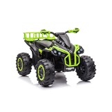 Elektrische kinderquad - 98x63x62 cm - zwart groen