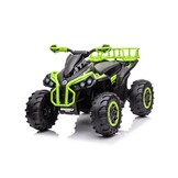 Elektrische kinderquad - 98x63x62 cm - zwart groen