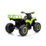 Elektrische kinderquad - 98x63x62 cm - zwart groen