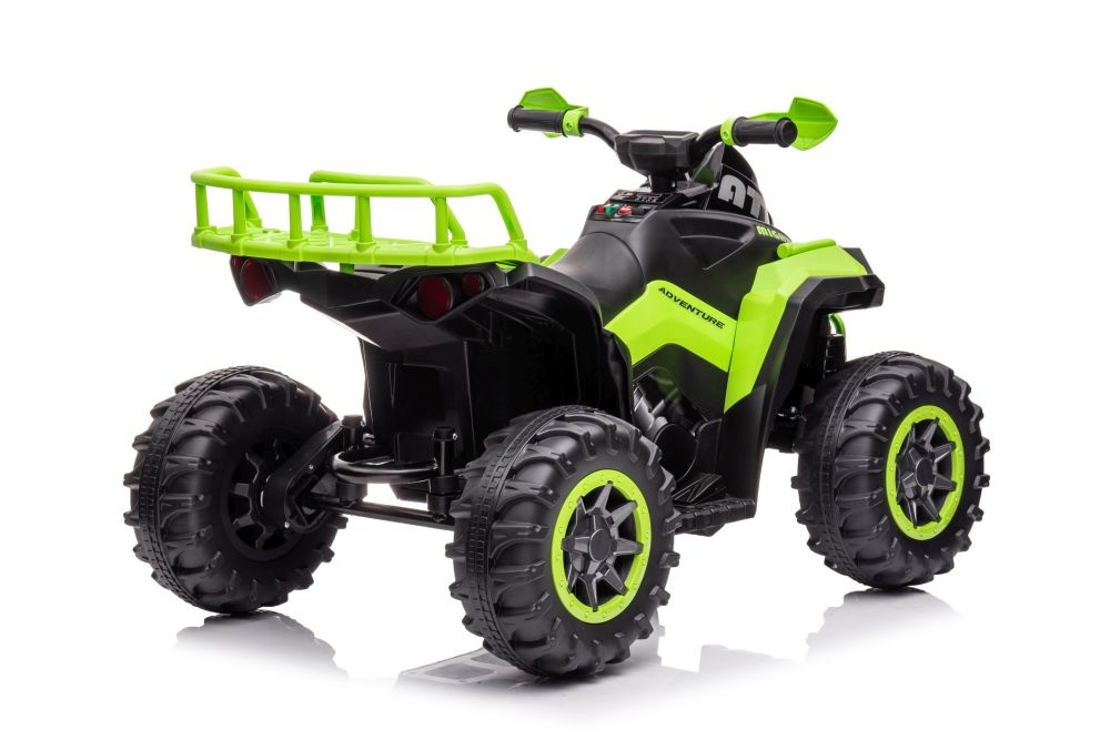 Elektrische kinderquad - 98x63x62 cm - zwart groen