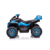 Elektrische kinderquad - 98x63x62 cm - zwart blauw