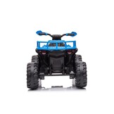 Elektrische kinderquad - 98x63x62 cm - zwart blauw
