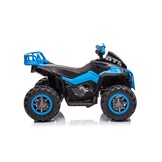 Elektrische kinderquad - 98x63x62 cm - zwart blauw