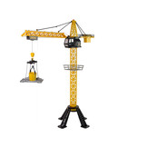 RC torenkraan - met licht en geluid - 90 cm - geel