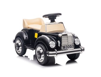 Mercedes 300S - loopauto - 78x40x30 cm - zwart