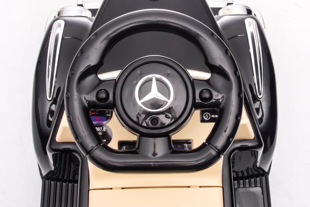 Mercedes 300S - loopauto - 78x40x30 cm - zwart