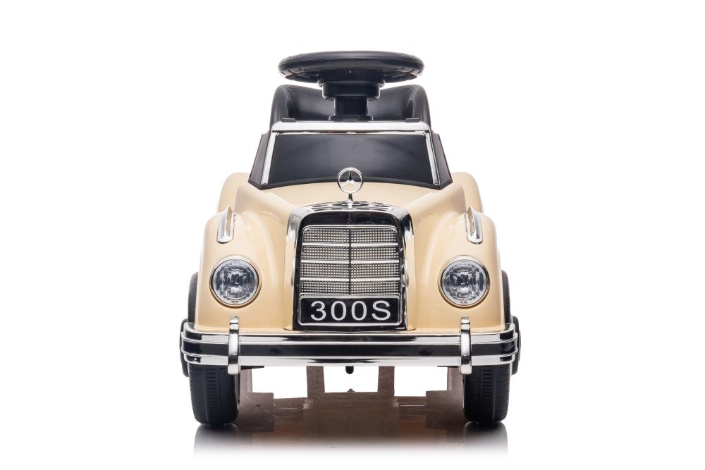 Mercedes 300S - loopauto - 78x40x30 cm - beige