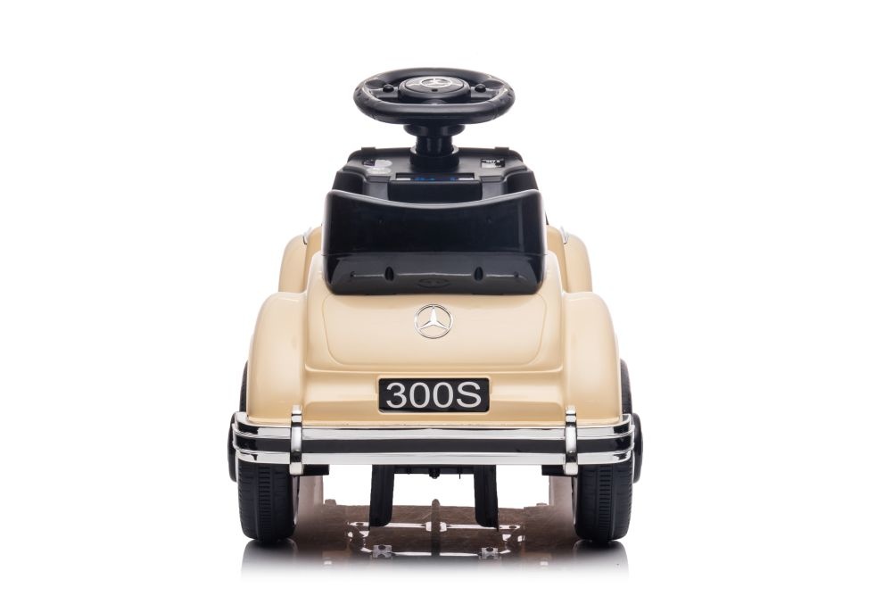 Mercedes 300S - loopauto - 78x40x30 cm - beige