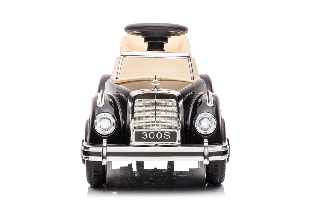 Mercedes 300S - loopauto - 78x40x30 cm - zwart