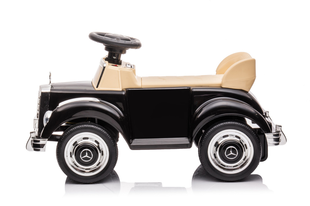 Mercedes 300S - loopauto - 78x40x30 cm - zwart