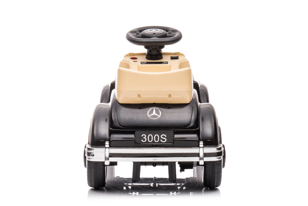 Mercedes 300S - loopauto - 78x40x30 cm - zwart