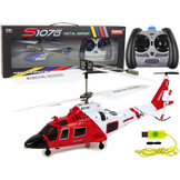 Syma S111G RC helikopter - met 3 Kanaal vliegroute - rood/wit