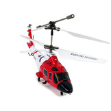 Syma S111G RC helikopter - met 3 Kanaal vliegroute - rood/wit