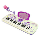 Speelgoed piano - USB & muzieknoten - 50x21x3 cm - paars