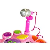 Speelgoed piano - met stoel & 31 toetsen - 47x24x55,5 cm - roze