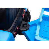 Kinder tractor - elektrisch bestuurbaar - met aanhanger - blauw