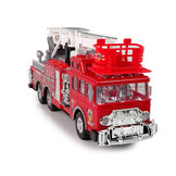 RC brandweerwagen - sirene/geluid en verlichting - rood